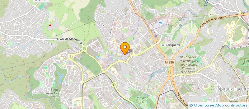 localisation de l'entreprise WEB AUTO CONCEPT à MONTPELLIER