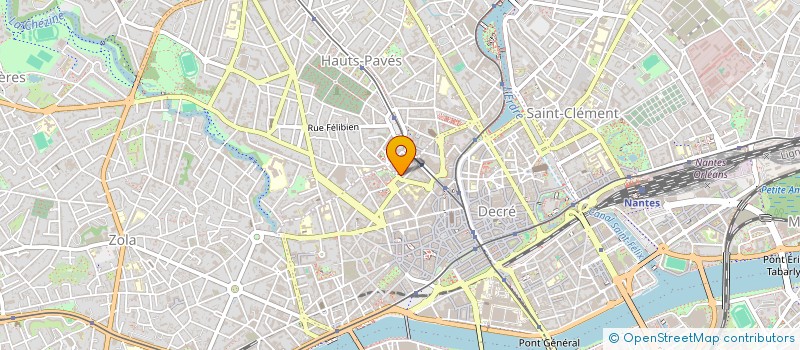 localisation de l'entreprise WEB BROTHERS à NANTES