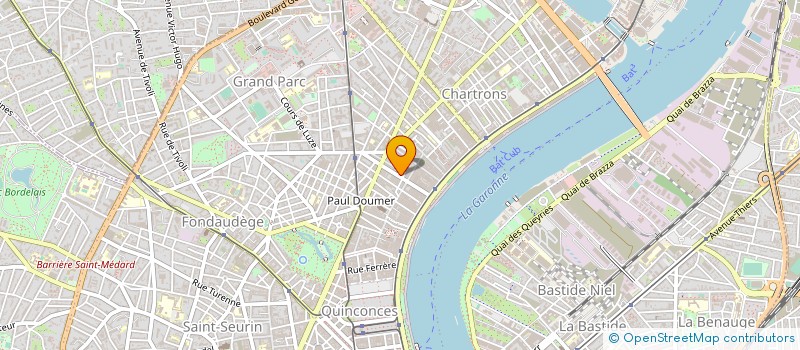 localisation de l'entreprise WEB CHAMPLOO à BORDEAUX