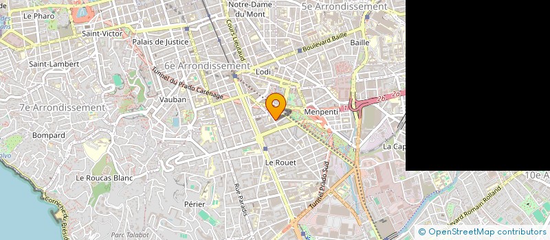 localisation de l'entreprise WEB DEALER à MARSEILLE