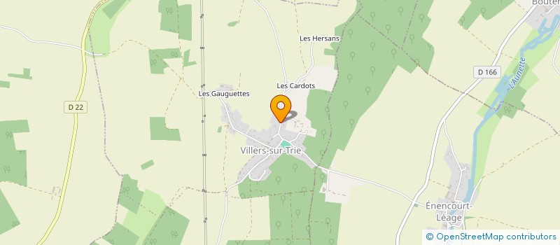 localisation de l'entreprise WEB DIFFUSION  TRIE-CHATEAU