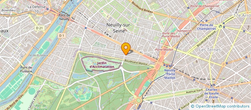 localisation de l'entreprise WEB EFFECT à NEUILLY-SUR-SEINE
