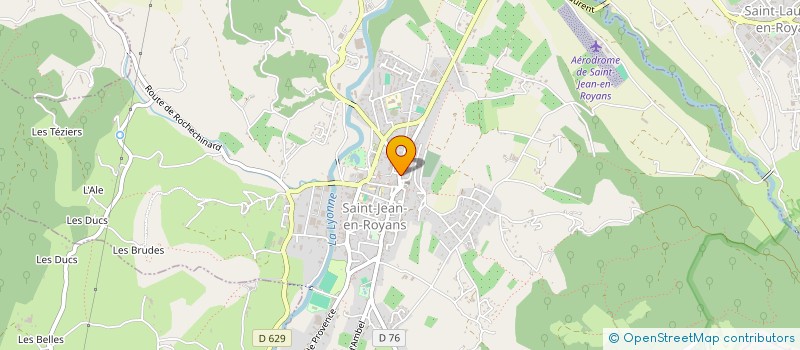 localisation de l'entreprise WEB FLEURS à SAINT-JEAN-EN-ROYANS