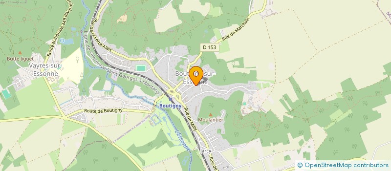 localisation de l'entreprise WEB-FUSION AGENCY  BOUTIGNY-SUR-ESSONNE