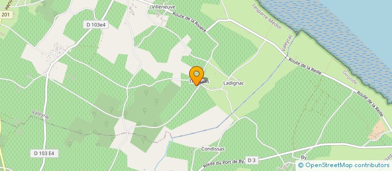 localisation de l'entreprise WEB GOURMET à VALEYRAC