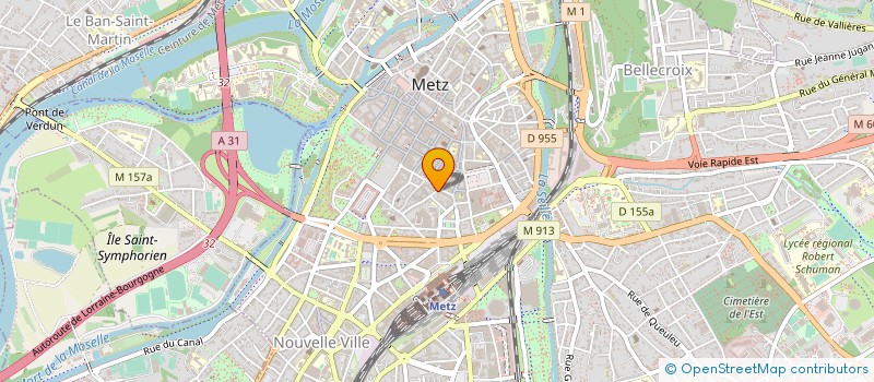 localisation de l'entreprise WEB IDEA  METZ