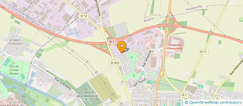 localisation de l'entreprise WEB-INFORMATIQUE à AMIENS