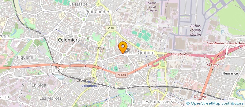 localisation de l'entreprise WEB INTERACTIVITE DEVELOPPEMENT à COLOMIERS