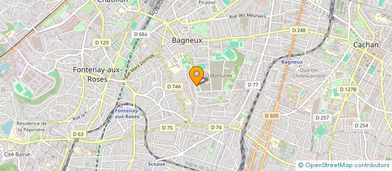 localisation de l'entreprise WEB-ITFORALL à BAGNEUX