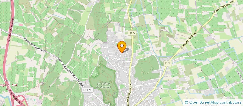 localisation de l'entreprise WEB LICELO à CAUMONT-SUR-DURANCE