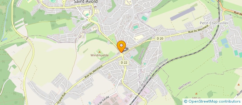 localisation de l'entreprise WEB MECA PERFORMANCE  VALMONT