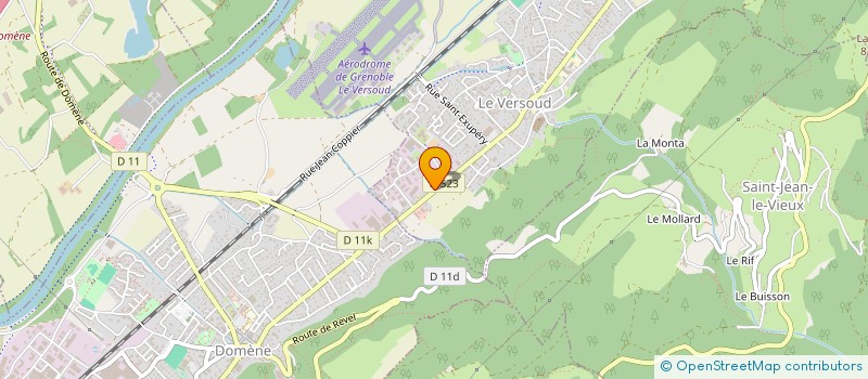 localisation de l'entreprise WEB METRONOME  LE VERSOUD