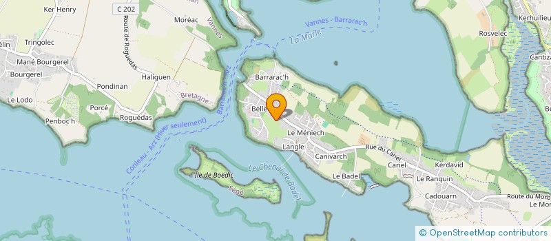 localisation de l'entreprise WEB MORBIHAN MEDIA à SENE