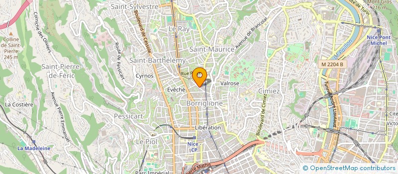 localisation de l'entreprise WEB PHONE CONNECTING à NICE