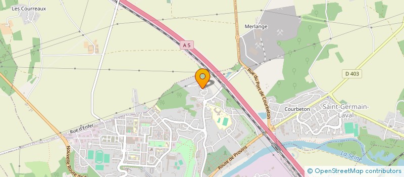 localisation de l'entreprise WEB PRESS ASSOCIATED  MONTEREAU-FAULT-YONNE