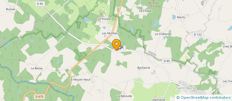 localisation de l'entreprise WEB PRO CONSULTING SARL à SAINT-BAZILE