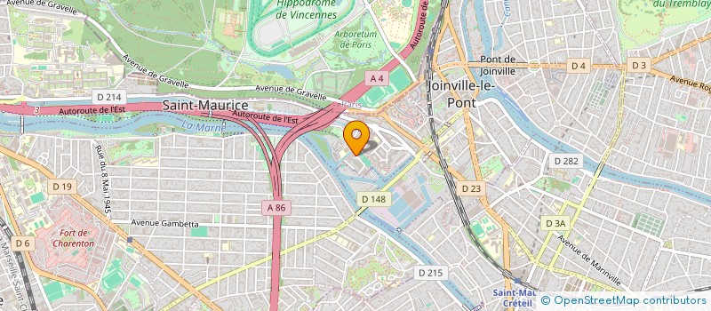 localisation de l'entreprise WEB RJ à SAINT-MAURICE
