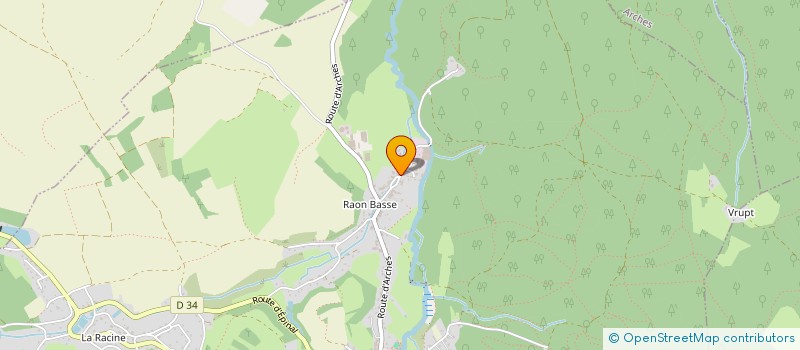 localisation de l'entreprise WEB SHOPPING FRANCE à RAON-AUX-BOIS