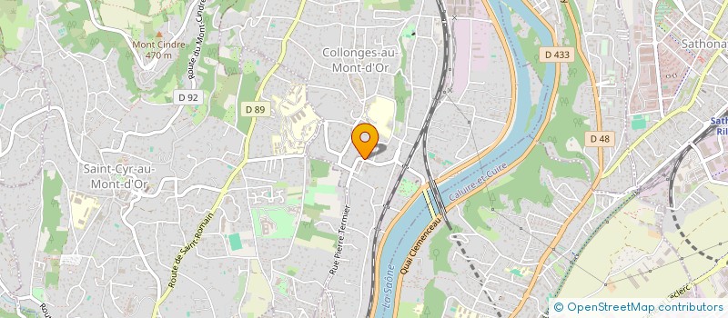 localisation de l'entreprise WEB SOLUTIONS  COLLONGES-AU-MONT-D'OR