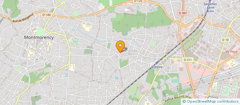 localisation de l'entreprise WEB & SORCERY à GROSLAY