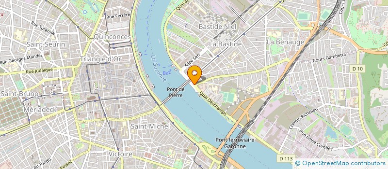 localisation de l'entreprise WEB STRATEGIES à BORDEAUX