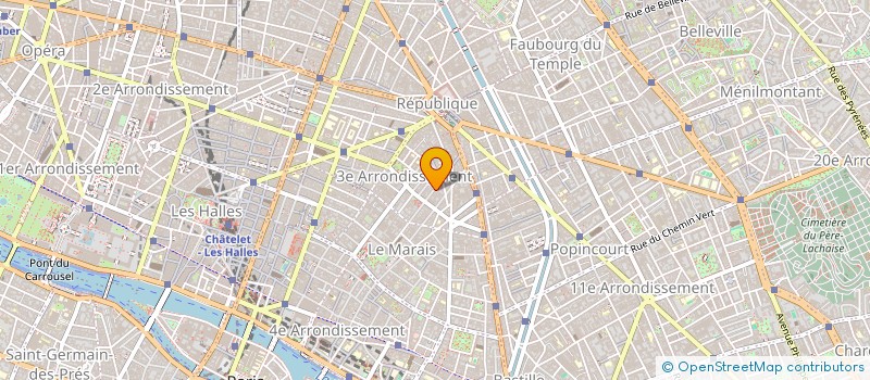 localisation de l'entreprise WEB STUDIOS à PARIS