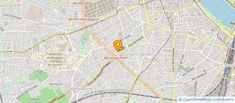 localisation de l'entreprise WEB STYLE AQUITAINE  BORDEAUX