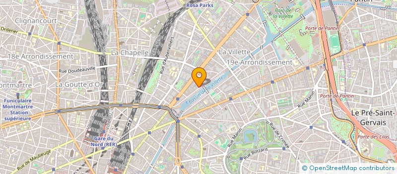 localisation de l'entreprise WEB TRACKING  PARIS
