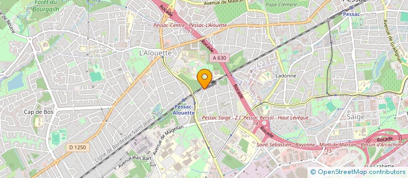 localisation de l'entreprise WEB TRESOR à PESSAC