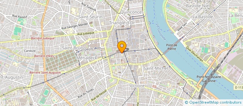 localisation de l'entreprise WEB TRIBE STUDIO  BORDEAUX