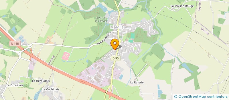 localisation de l'entreprise WEB200  VENANSAULT