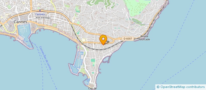 localisation de l'entreprise WEB3 POUR TOUS  CANNES