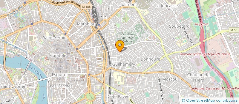 localisation de l'entreprise WEB361 à TOULOUSE