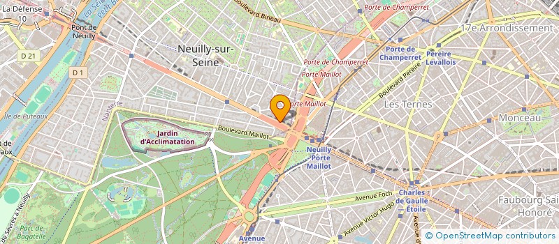 localisation de l'entreprise WEB92 à NEUILLY-SUR-SEINE