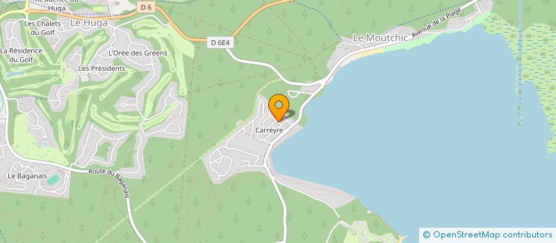 localisation de l'entreprise WEBANDSEO  LACANAU