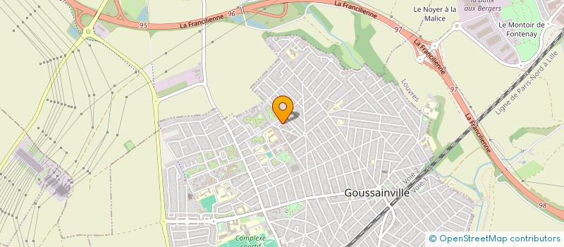 localisation de l'entreprise WEBAVENIR à GOUSSAINVILLE