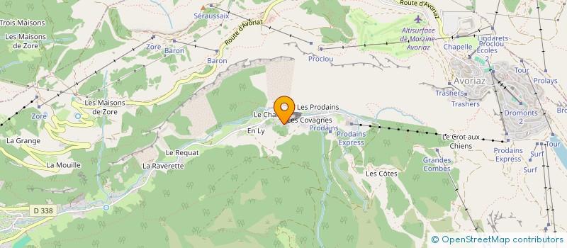 localisation de l'entreprise WEBB EDWARD ET DEBRA  MORZINE