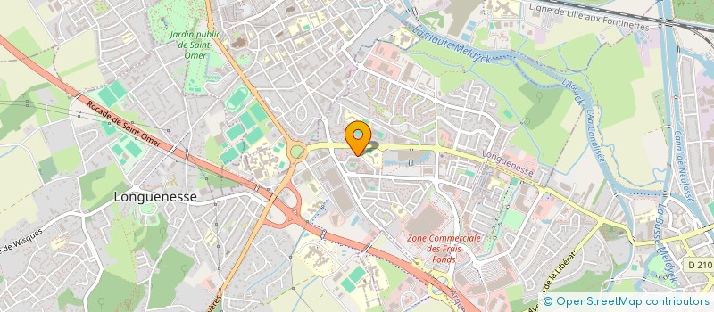 localisation de l'entreprise WEBBAKNET à LONGUENESSE