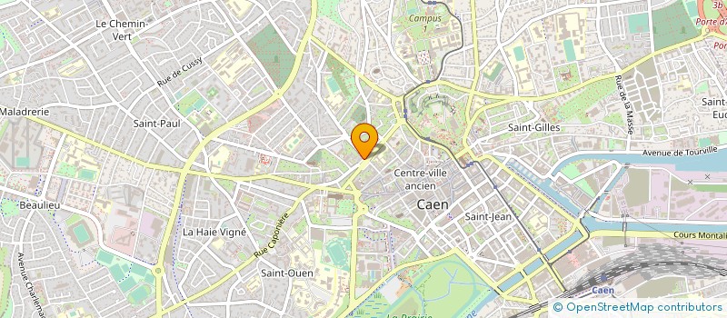localisation de l'entreprise WEBBEL à CAEN