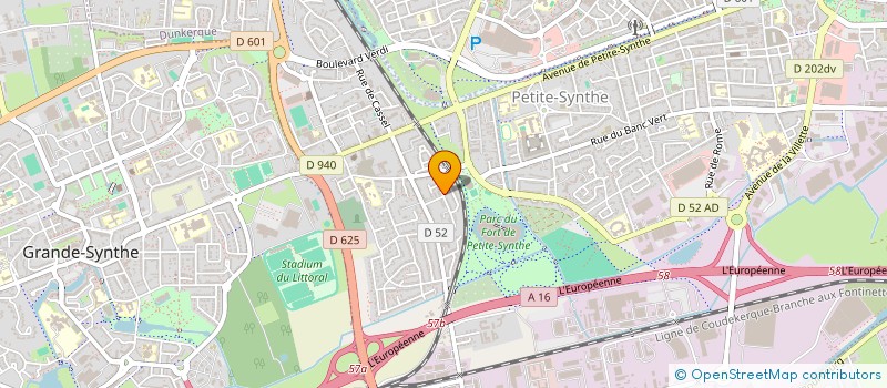 localisation de l'entreprise WEBBYMAN à DUNKERQUE