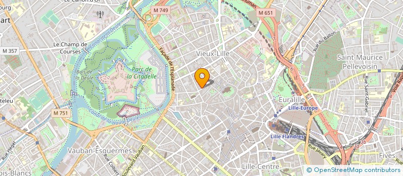 localisation de l'entreprise WEBCASTER SARL à LILLE