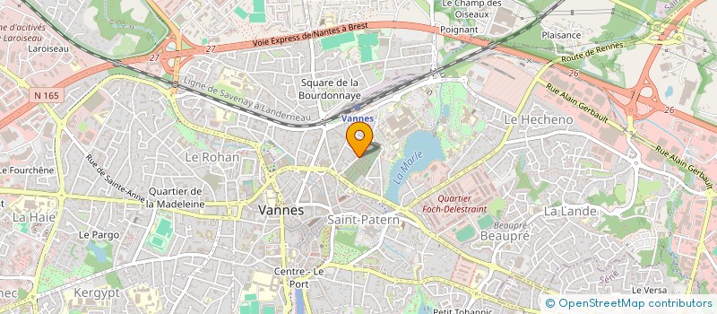 localisation de l'entreprise WEBCODINGFACTORY à VANNES