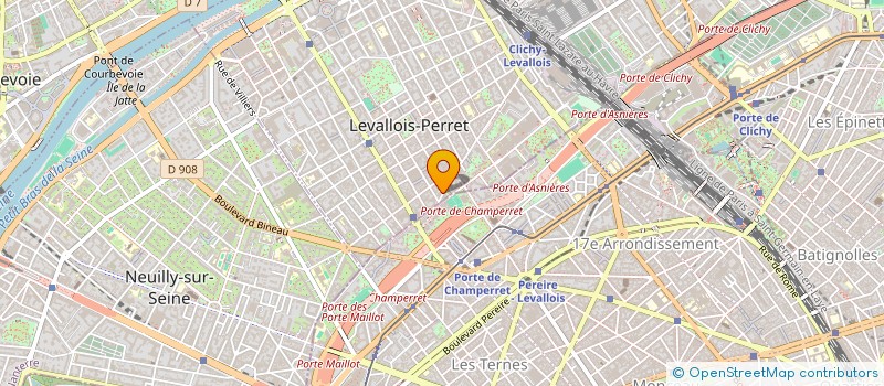 localisation de l'entreprise WEBCONF INSTITUTE à LEVALLOIS-PERRET