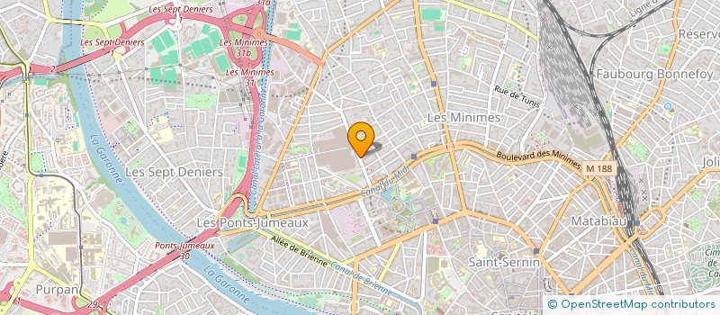 localisation de l'entreprise WEBCOURS à TOULOUSE