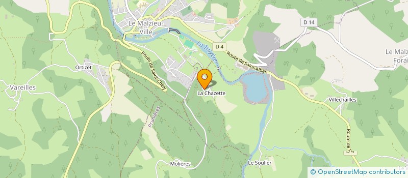 localisation de l'entreprise WEBDEALS PRO  LE MALZIEU-FORAIN