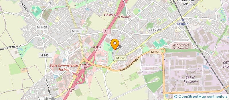 localisation de l'entreprise WEBDISTRIB à LESQUIN