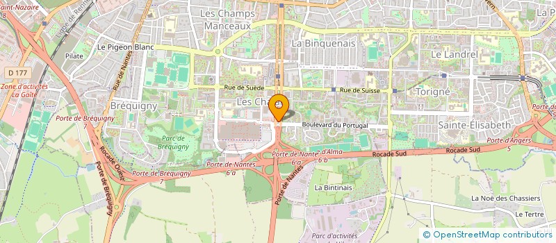 localisation de l'entreprise WEBECANIK  RENNES