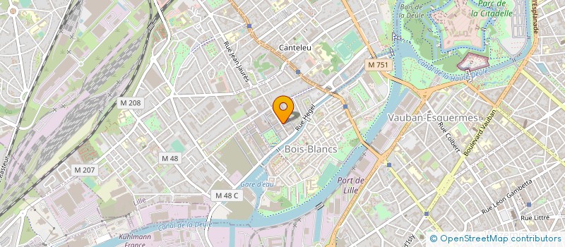 localisation de l'entreprise WEBELECTRO à LILLE