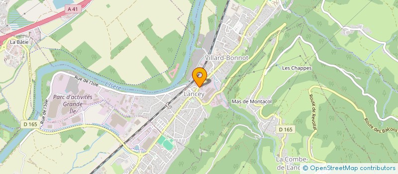 localisation de l'entreprise WEBER  DOMENE