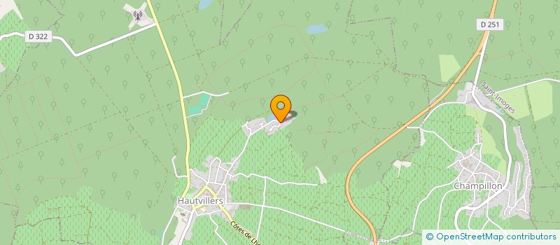 localisation de l'entreprise WEBER COUVERTURE  HAUTVILLERS